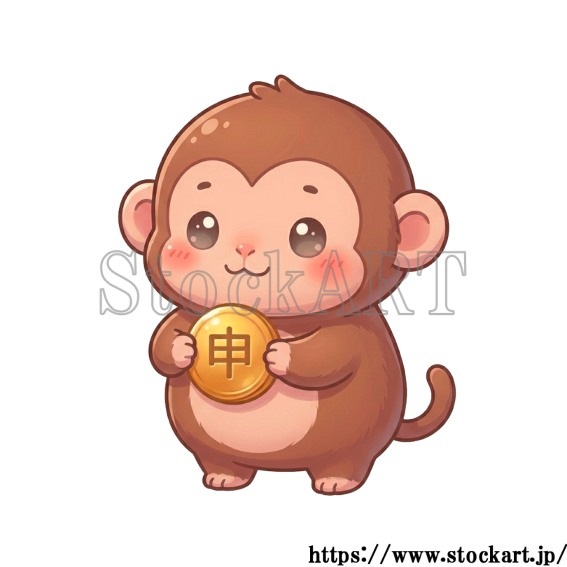 AI生成イラスト 十二支 壬申