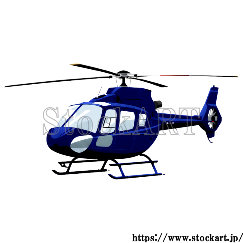 ヘリコプターのイラスト