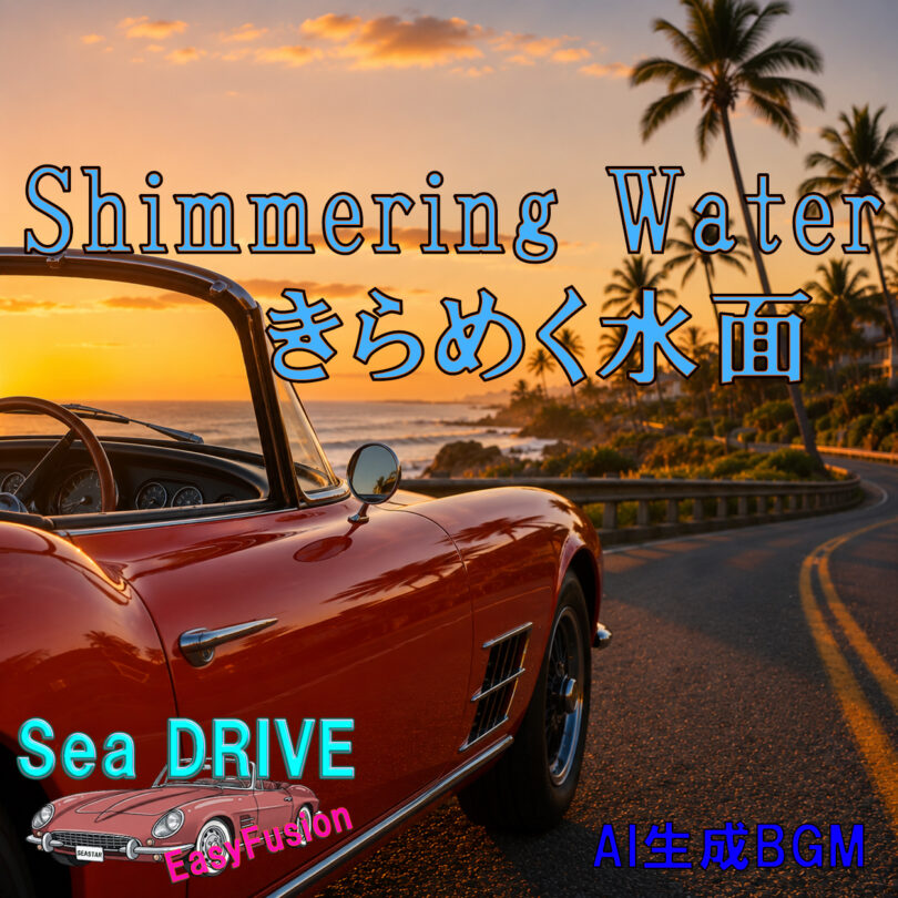 Shimmering Water (きらめく水面) / SeaDRIVE  アルバムOceanDriveより