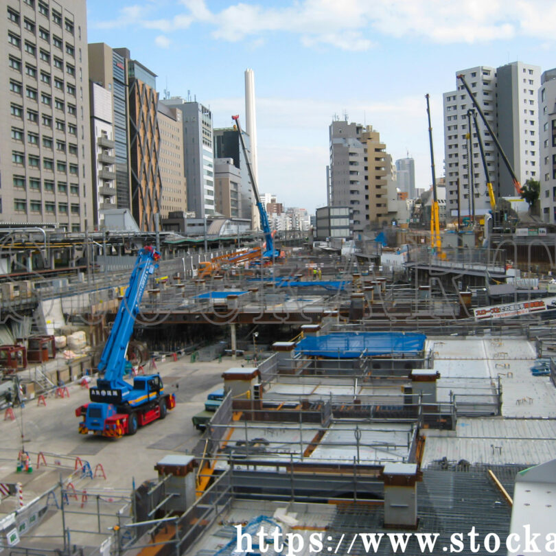渋谷サクラステージ建設中① 2021 東京都渋谷区