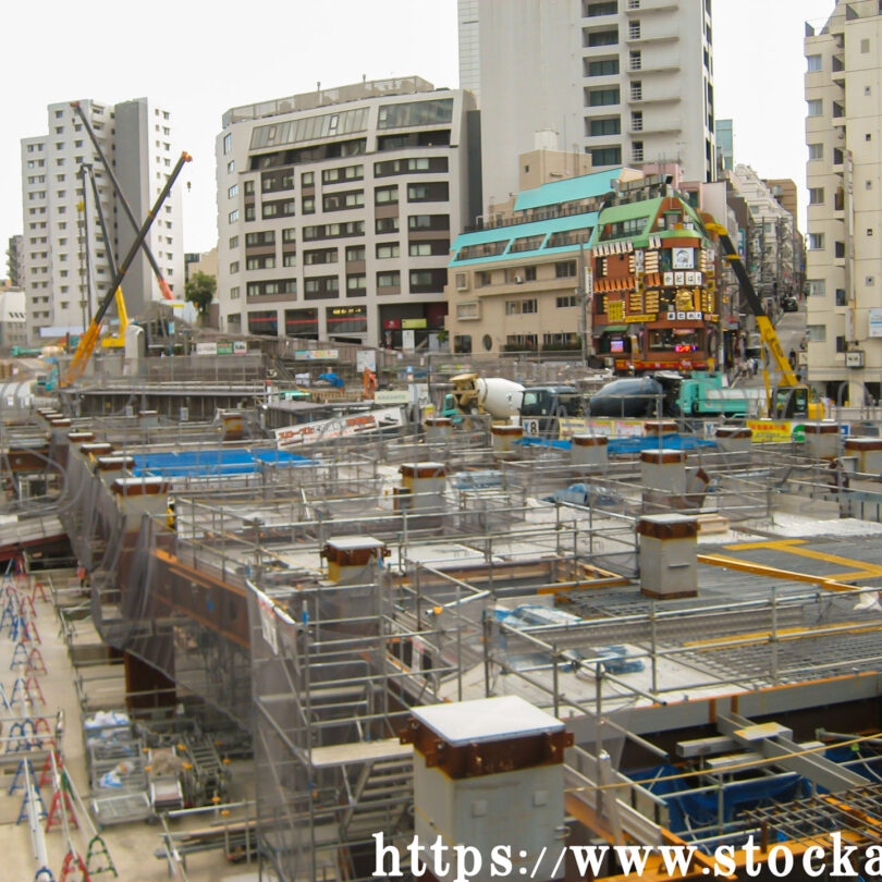 渋谷サクラステージ建設中② 2021 東京都渋谷区