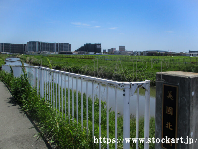 美園北橋 綾瀬川