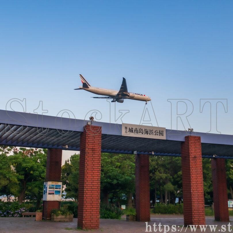 空港近くの城南島海浜公園 2024①