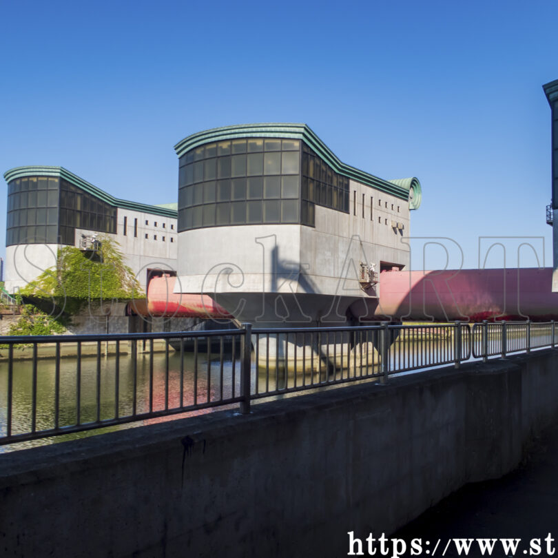 堀切菖蒲水門管理橋 2024